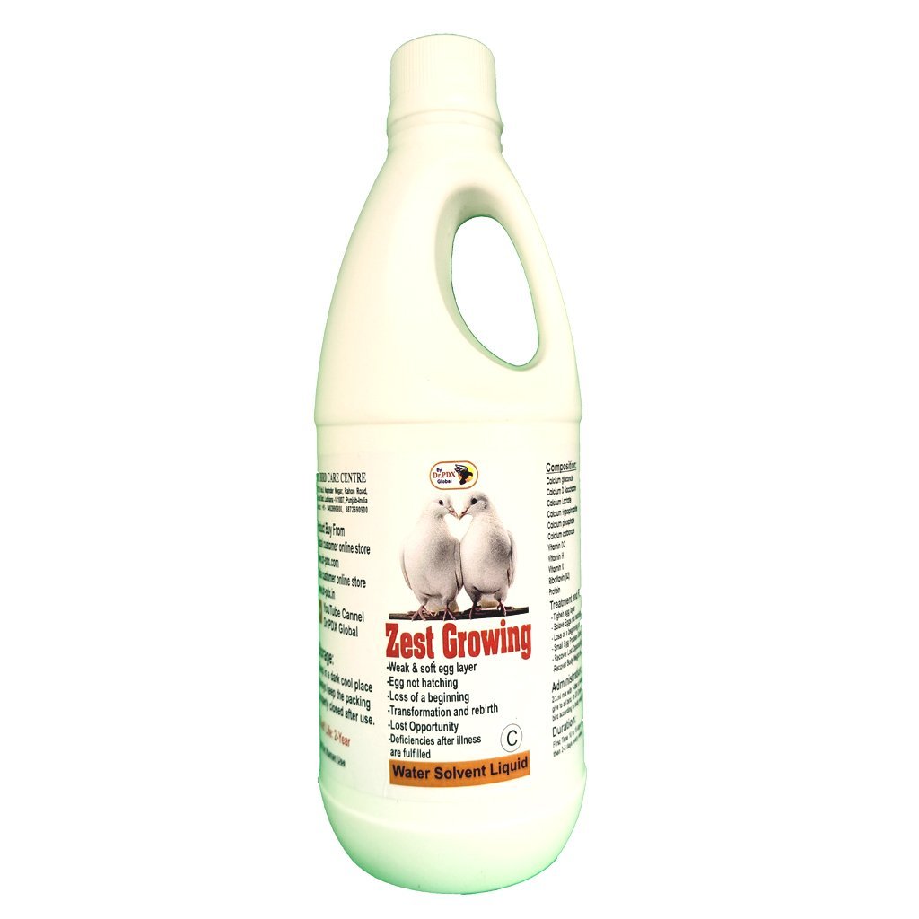 Pigeon Breeding and After illness Recovery Supplement - Zest Growing 2 Zest Growing Front
