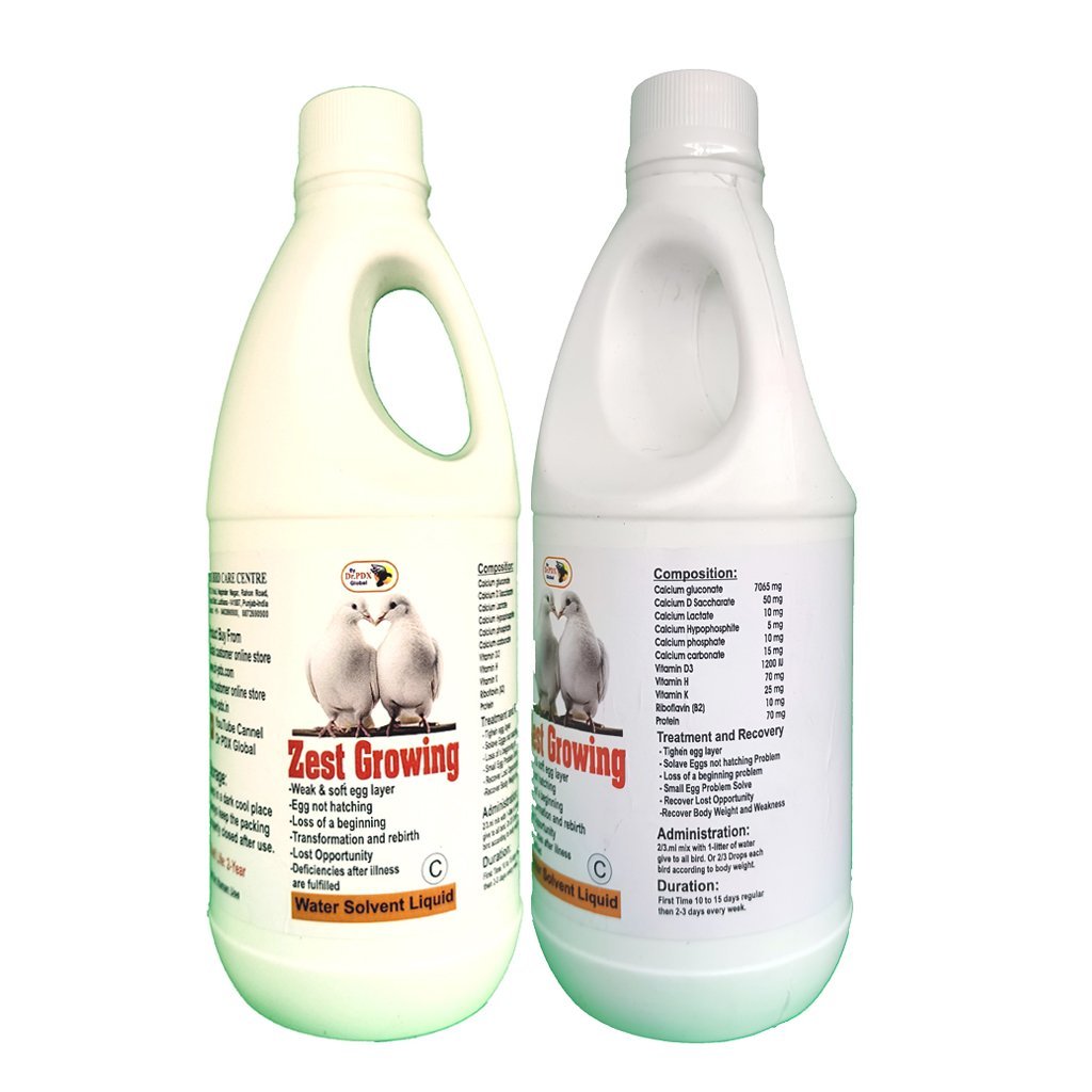 Pigeon Breeding and After illness Recovery Supplement - Zest Growing 8 Zest Growing