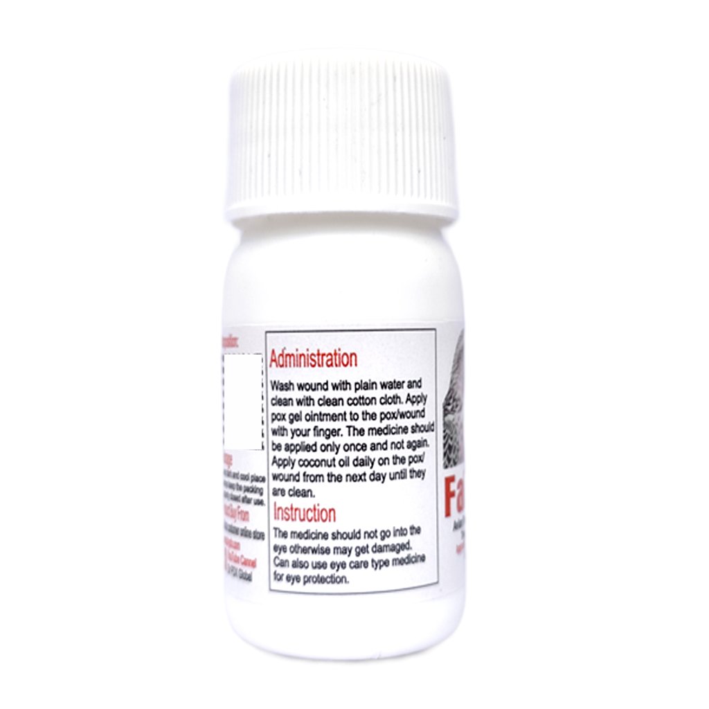 Falcon Avian Pox Medicine, Falpox Gel, 6 Falpox B