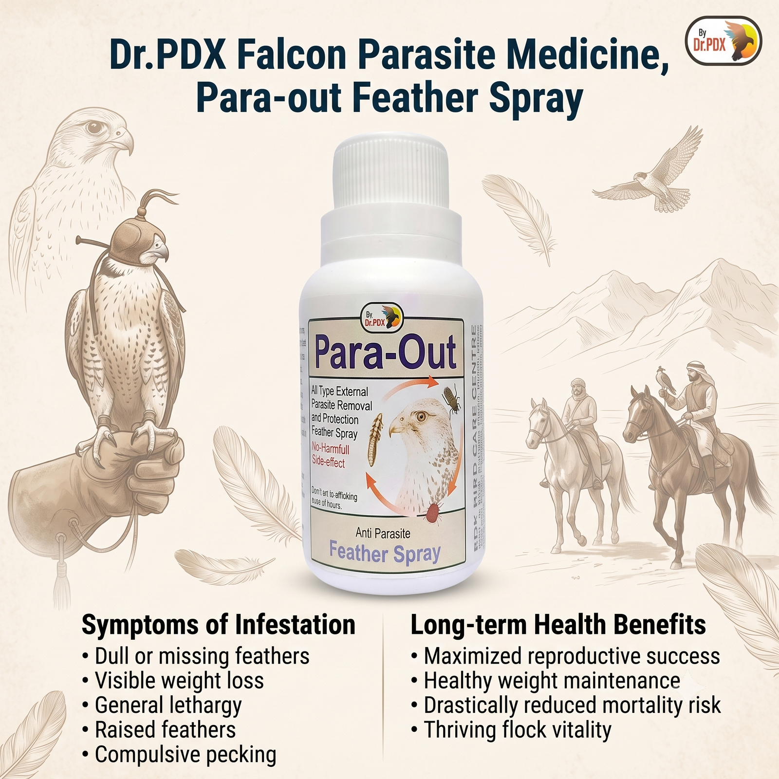 Falcon Medicine Paraout Spray Eng