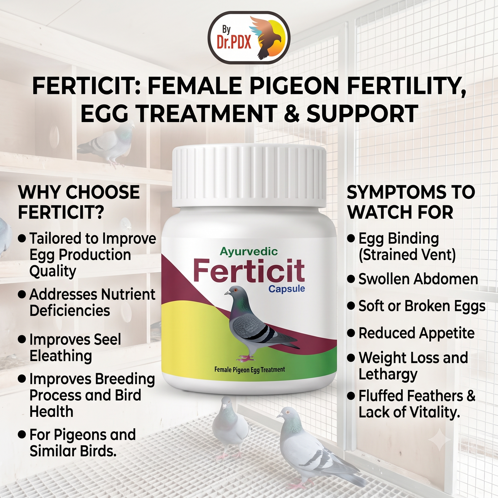 Pigeon Breeding Ferticit Pack Eng