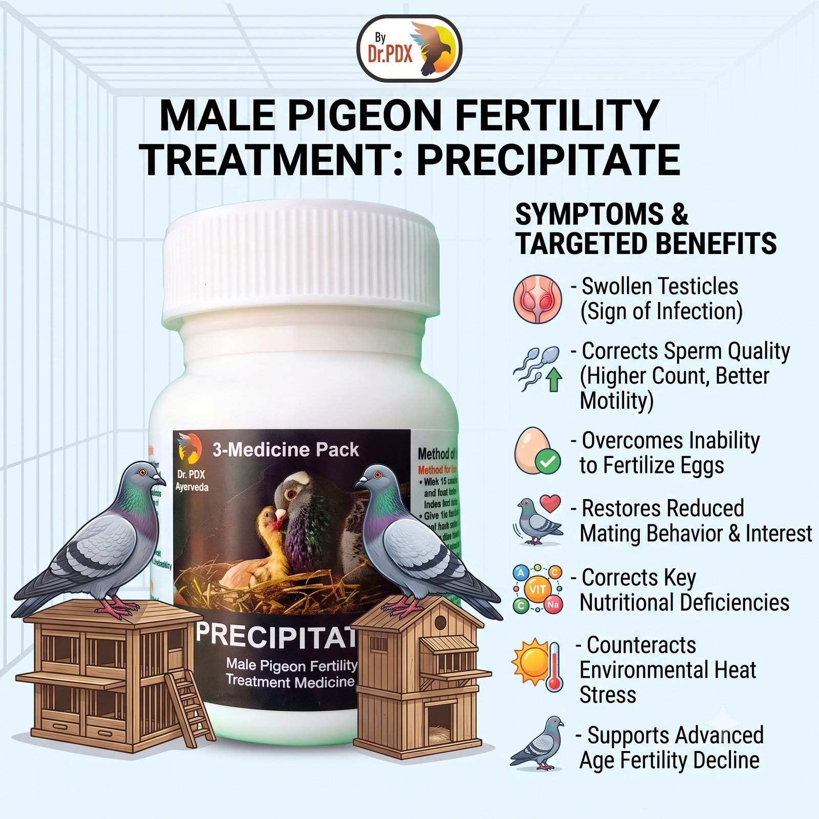 Pigeon Breeding Precipitate PAck Eng