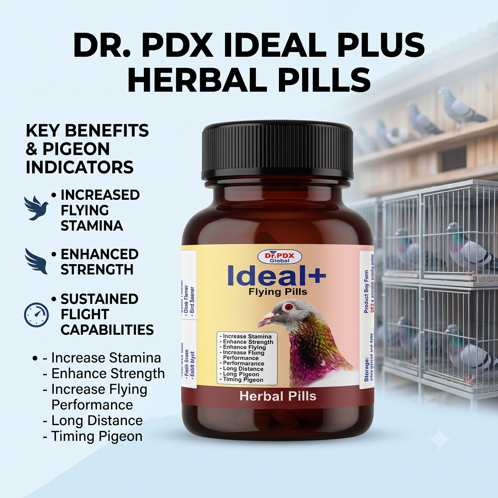 Pigeon Flying Ideal Plus Pills Eng
