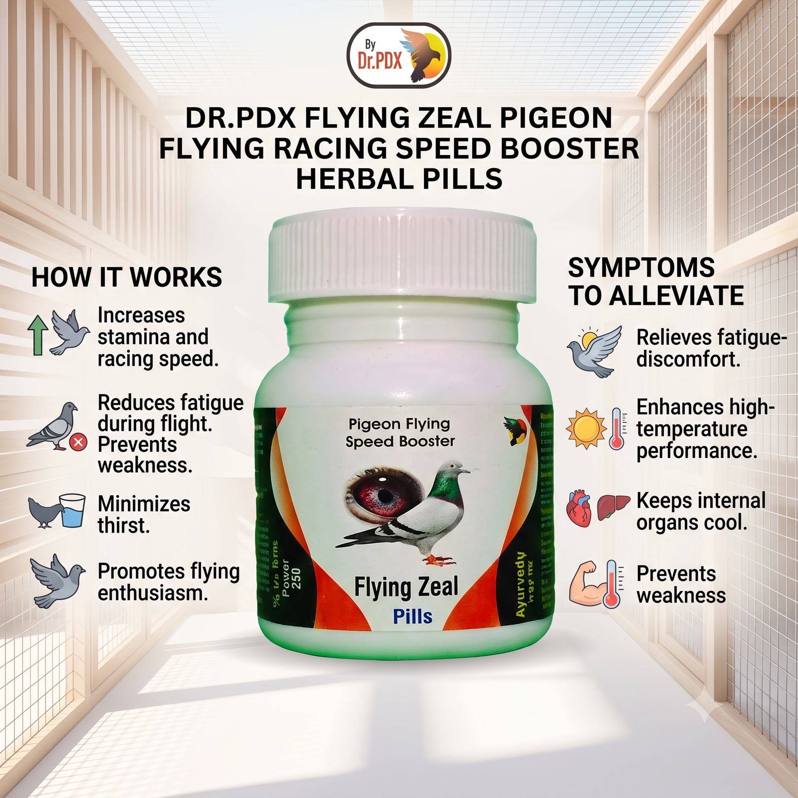 Pigeon Flying Zeal Speed Pills Eng